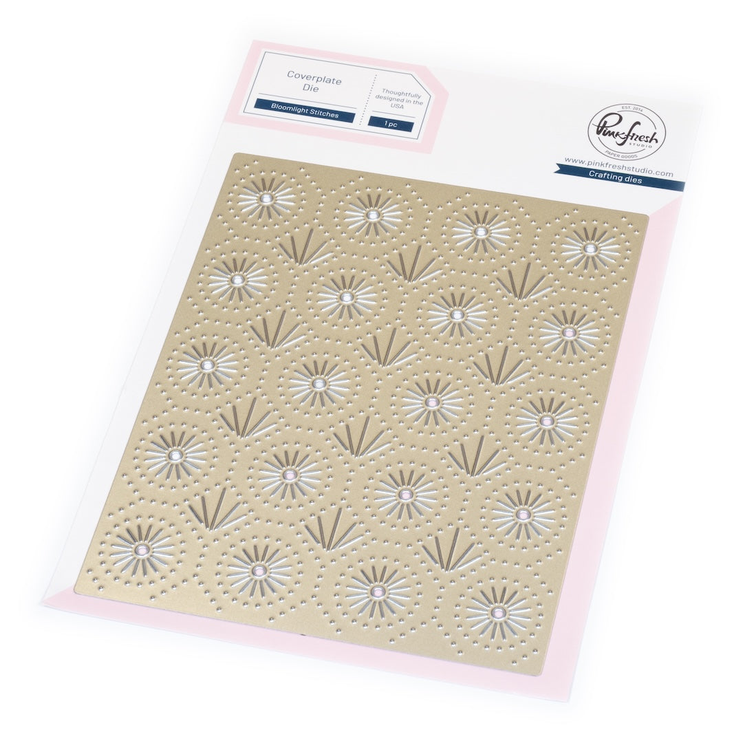 Pinkfresh Studio - Bloomlight Stitches Coverplate Die