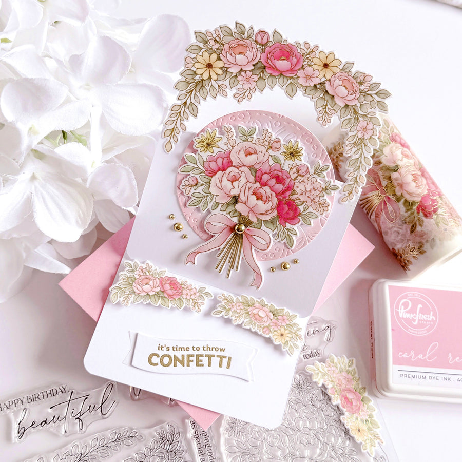Pinkfresh Studio - Celebrate in Blooms Stamps
