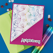 Spellbinders - BetterPress Society October 2025 (Twinkle Tidings Press Plate, Die Set & Stencil Bundle)