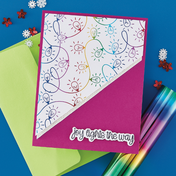 Spellbinders - BetterPress Society October 2025 (Twinkle Tidings Press Plate, Die Set & Stencil Bundle)