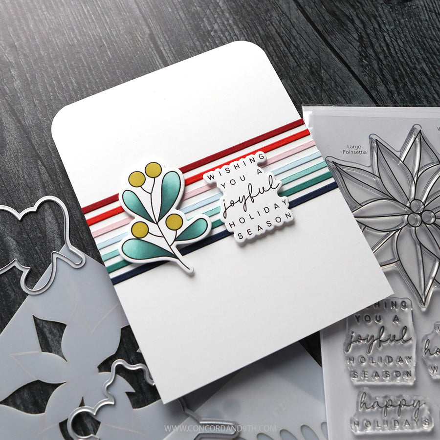 Concord & 9th (Kristina Werner) - Winter Greenery Stamp Set