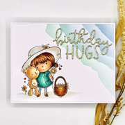 Paper Rose - Flowers for Teddy Clear Stamp