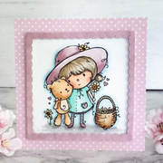 Paper Rose - Flowers for Teddy Clear Stamp