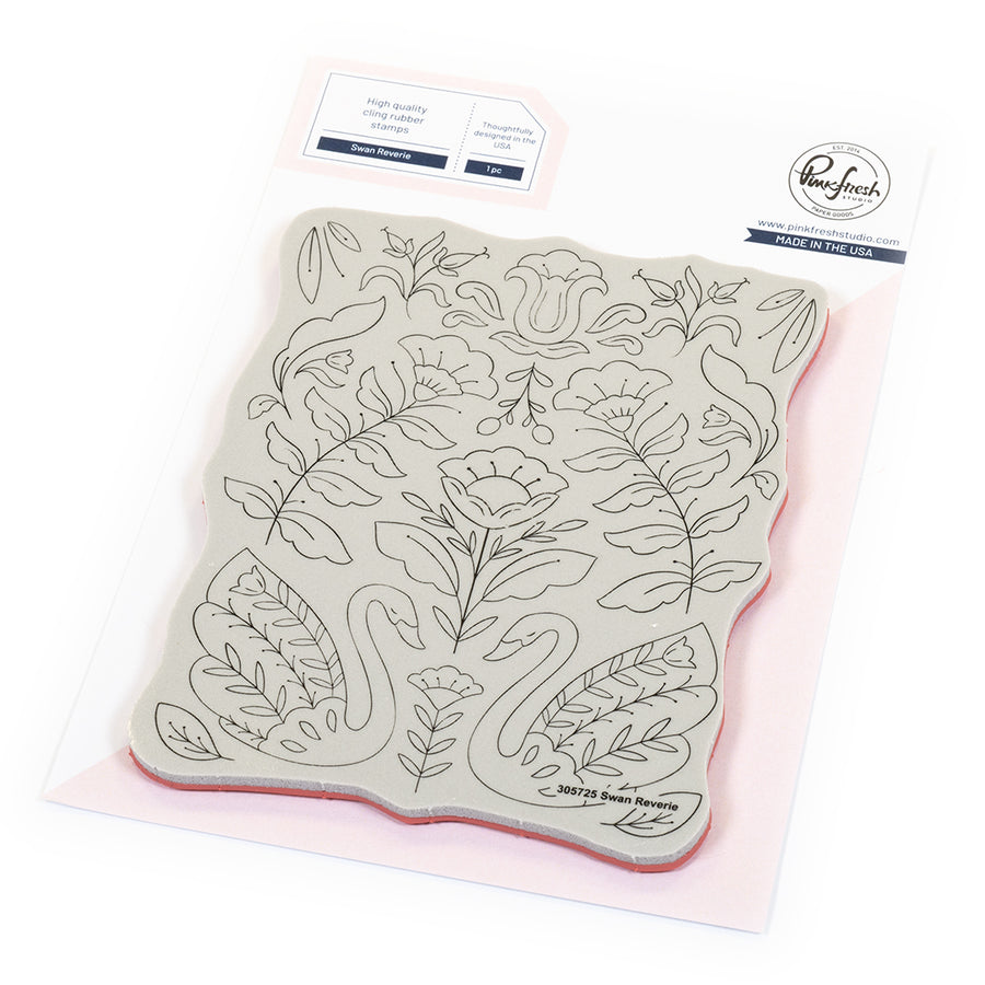 Pinkfresh Studio - Swan Reverie Cling Stamp