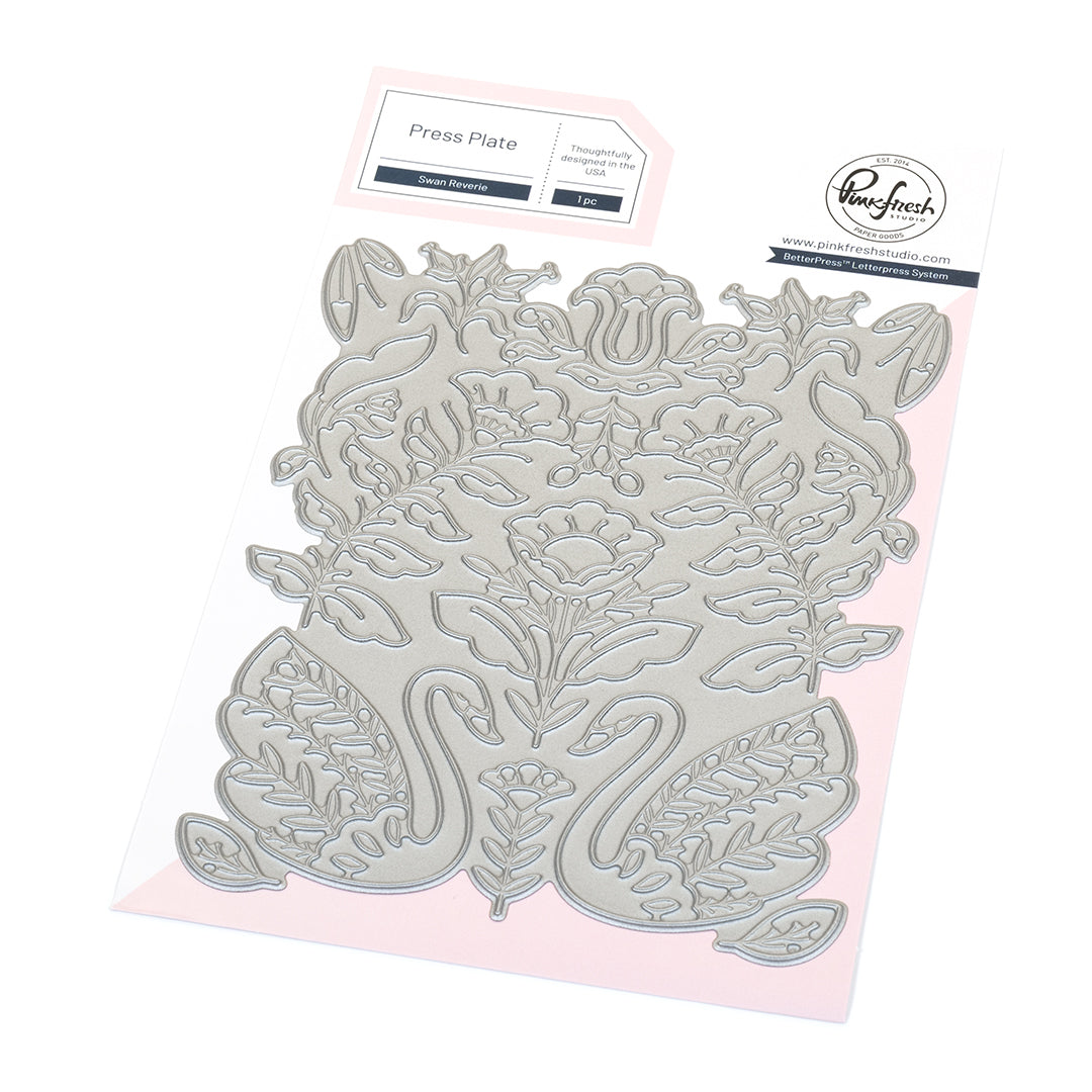 Pinkfresh Studio - Swan Reverie Press Plate