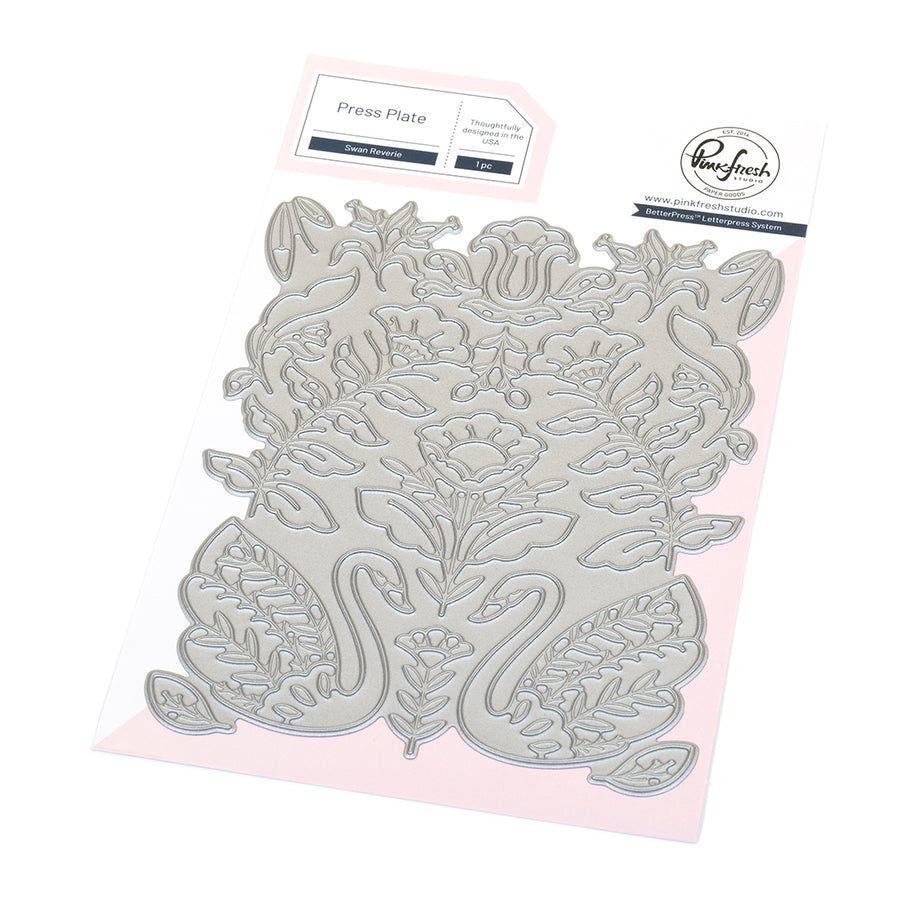 Pinkfresh Studio - Swan Reverie Press Plate
