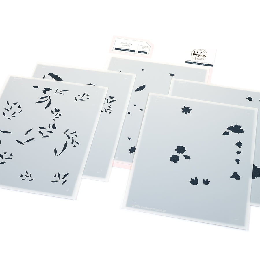Pinkfresh Studio - Bloomscape Stencils