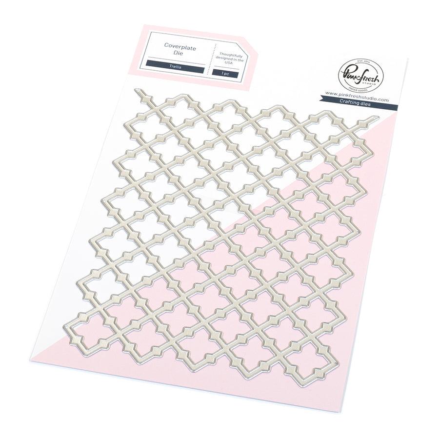 Pinkfresh Studio - Trellis Coverplate Die
