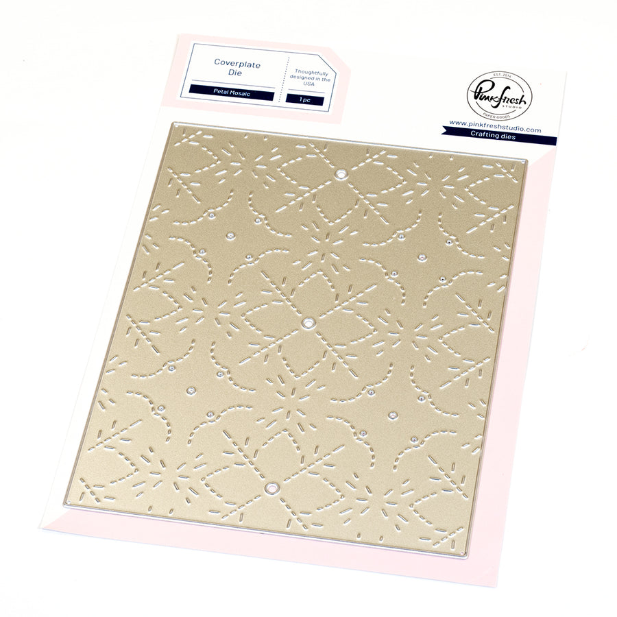 Pinkfresh Studio - Petal Mosaic Coverplate Die