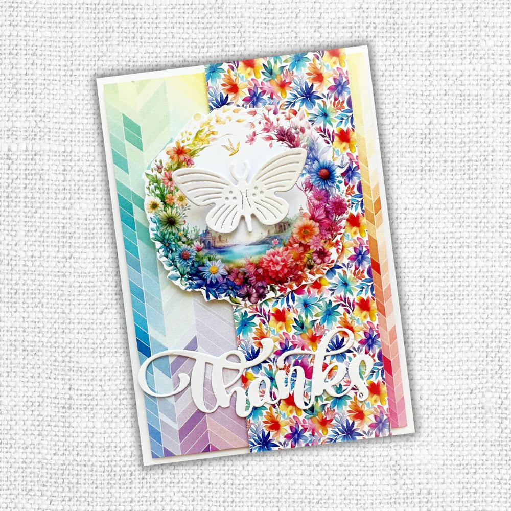 Paper Rose Studio - Rainbow Twirl 2.0 12" x 12" Paper Collection