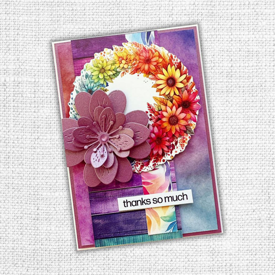 Paper Rose - Rainbow Twirl 2.0 Die Cuts