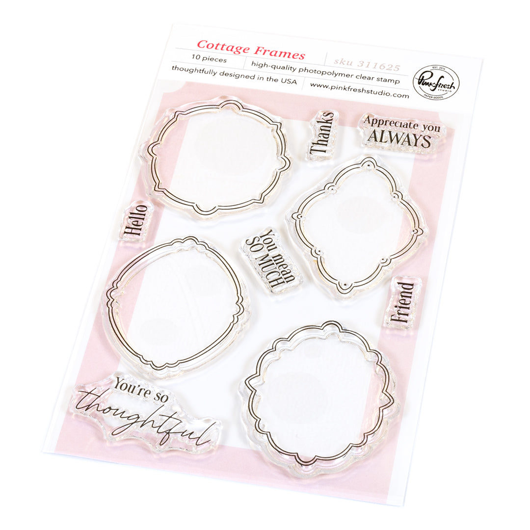 Pinkfresh Studio - Cottage Frames Stamps