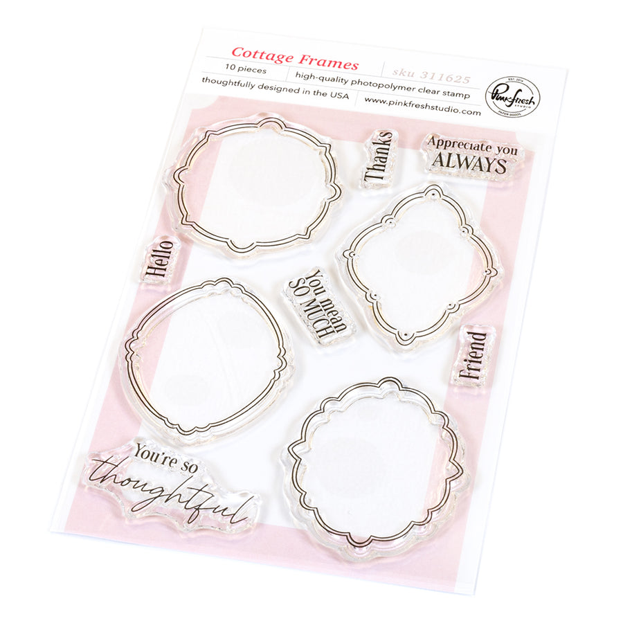Pinkfresh Studio - Cottage Frames Stamps