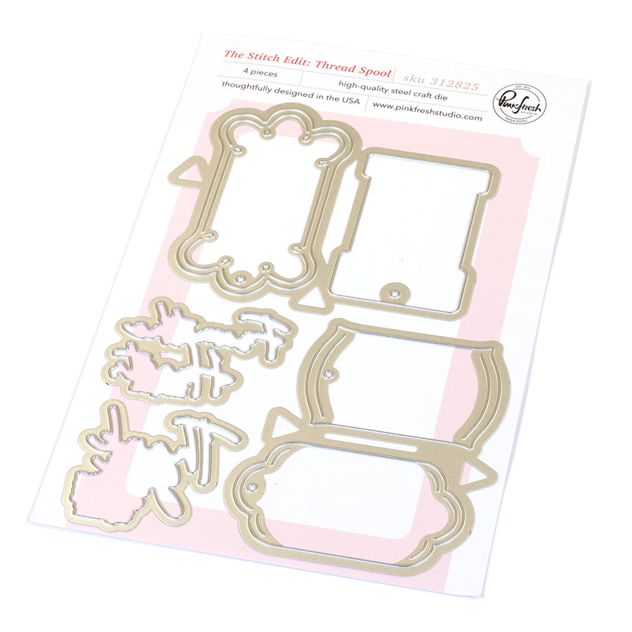 Pinkfresh Studio - The Stitch Edit: Thread Spool Dies