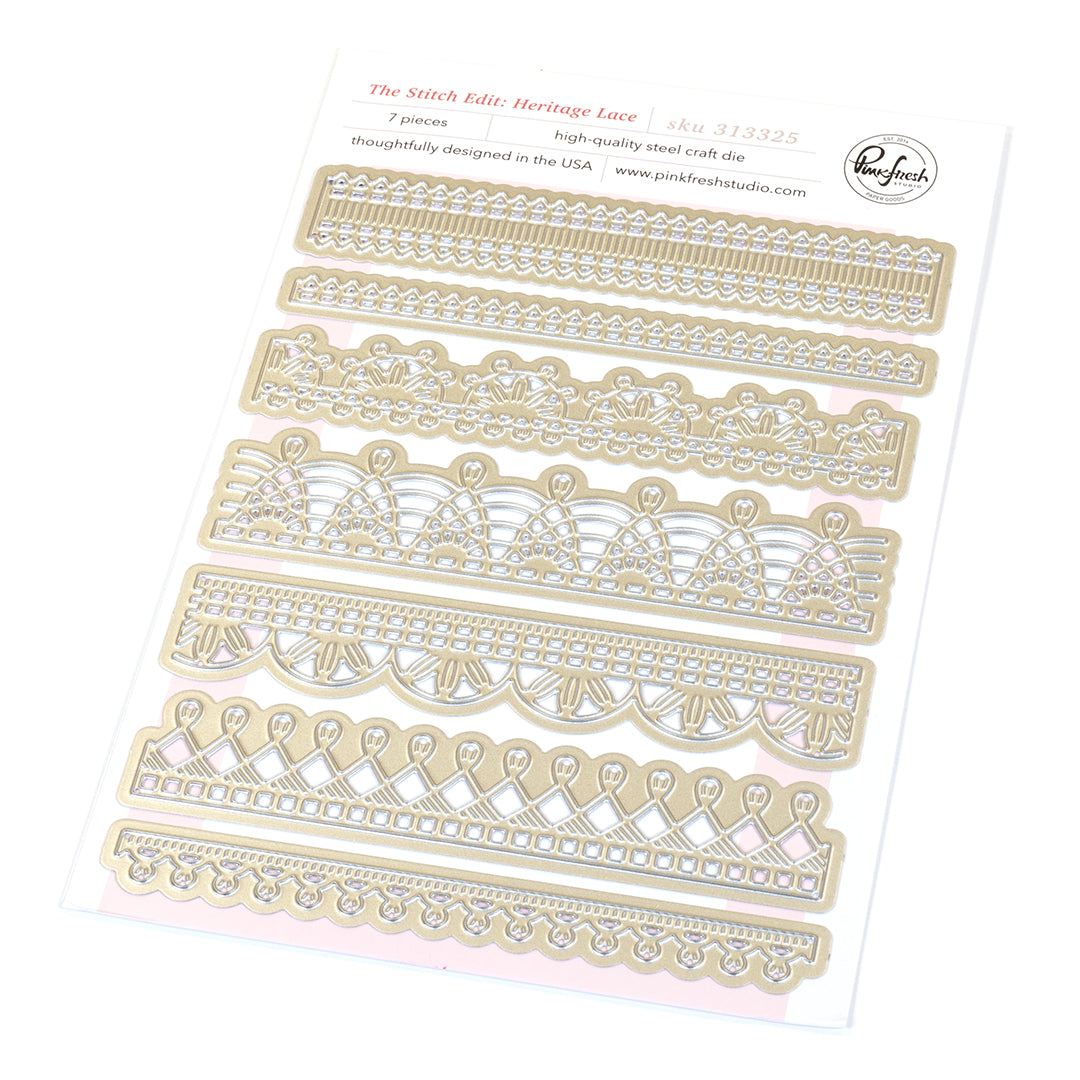 Pinkfresh Studio - The Stitch Edit: Heritage Lace Die