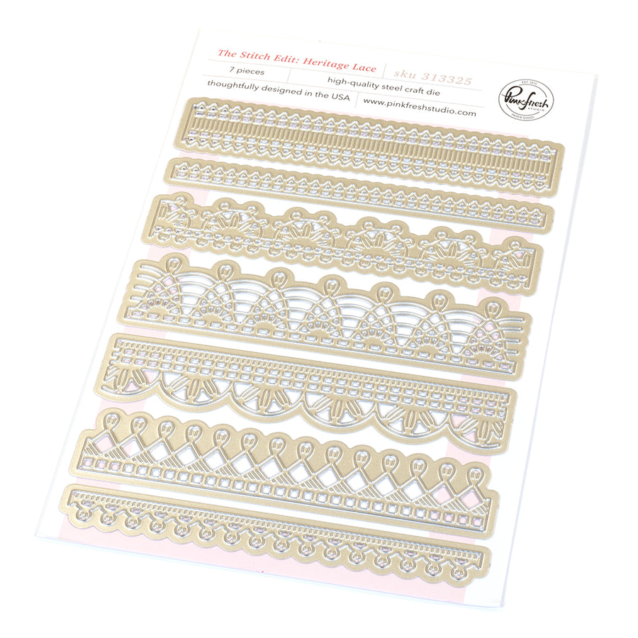 Pinkfresh Studio - The Stitch Edit: Heritage Lace Die