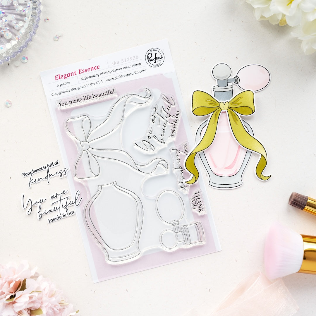 Pinkfresh Studio - Elegant Essence Stamps