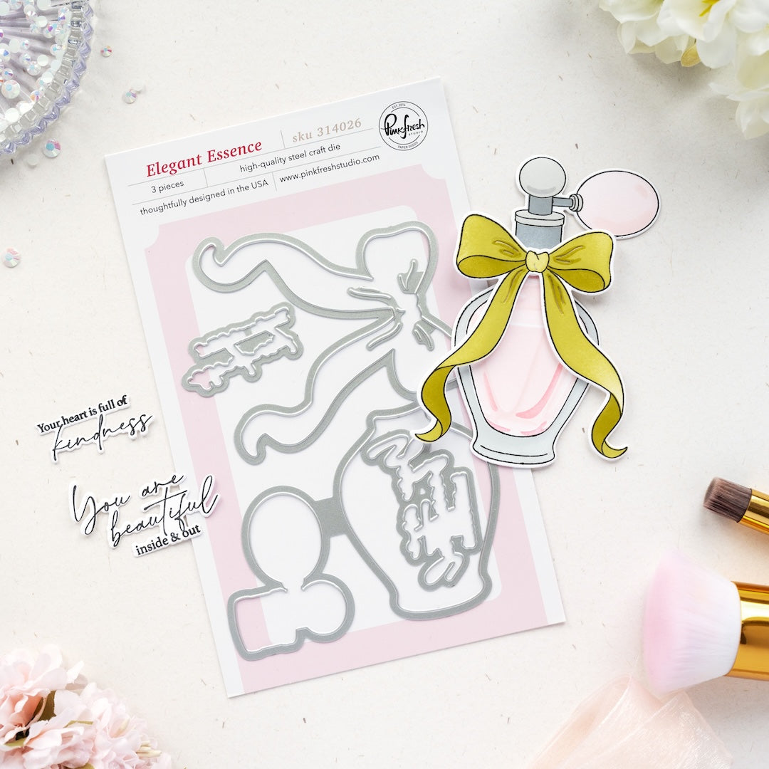 Pinkfresh Studio - Elegant Essence Dies