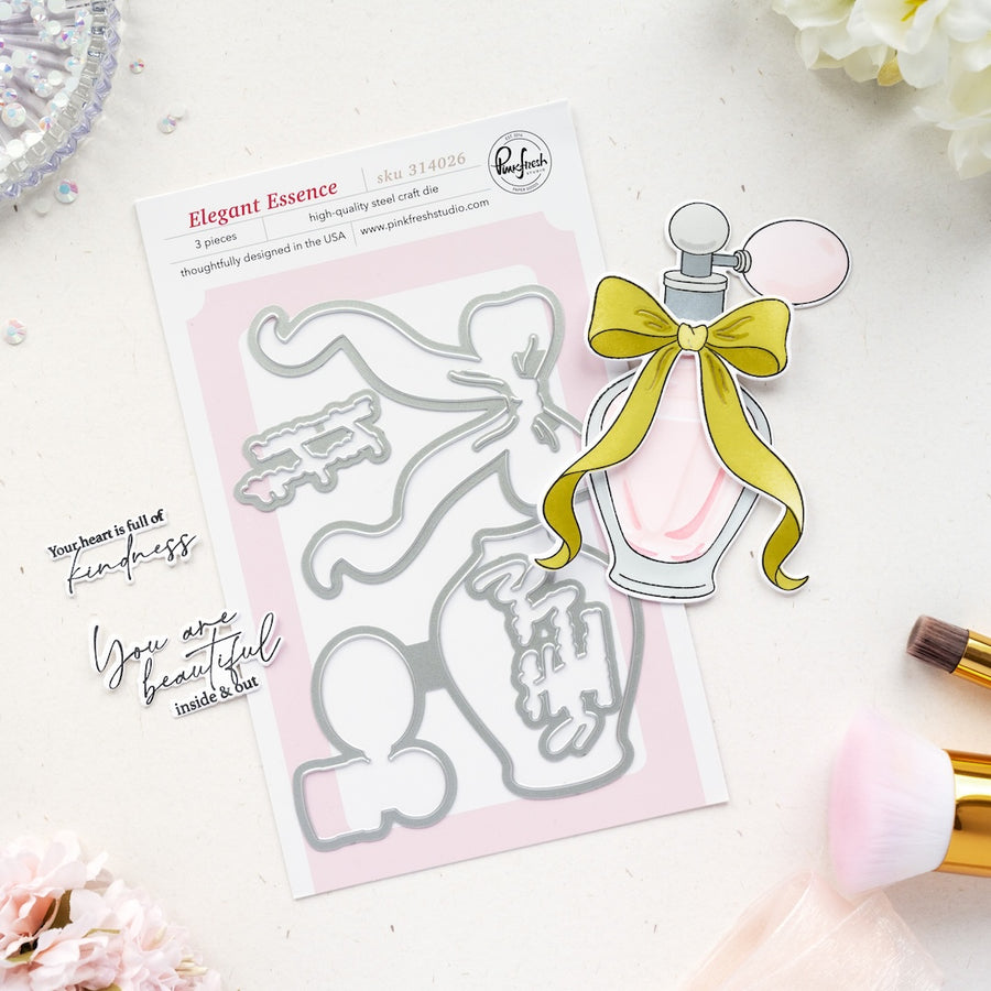 Pinkfresh Studio - Elegant Essence Dies