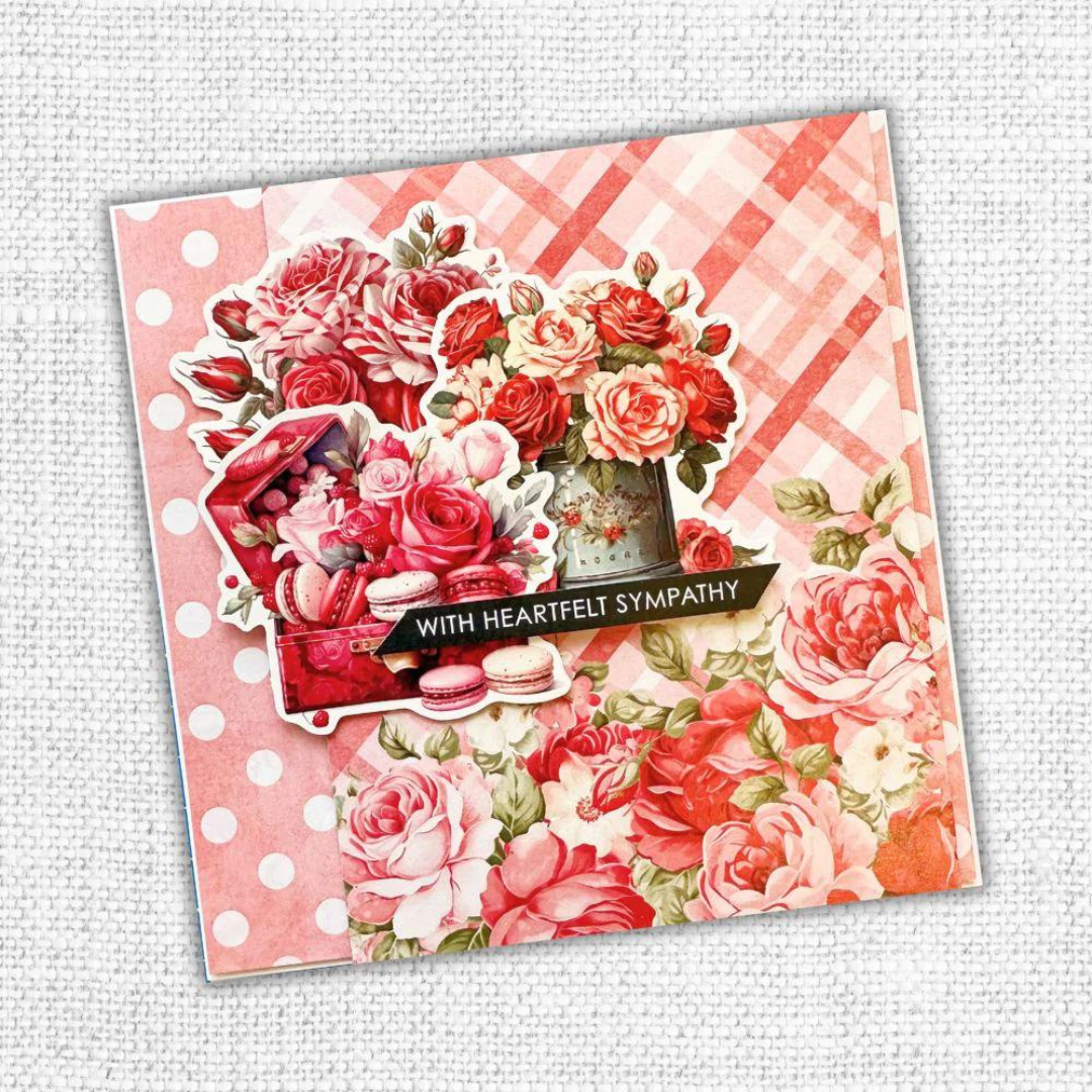 Paper Rose Studio - Candy Kisses Basics 12" x 12" Paper Collection