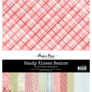 Paper Rose - Candy Kisses Basics 12" x 12" Paper Collection