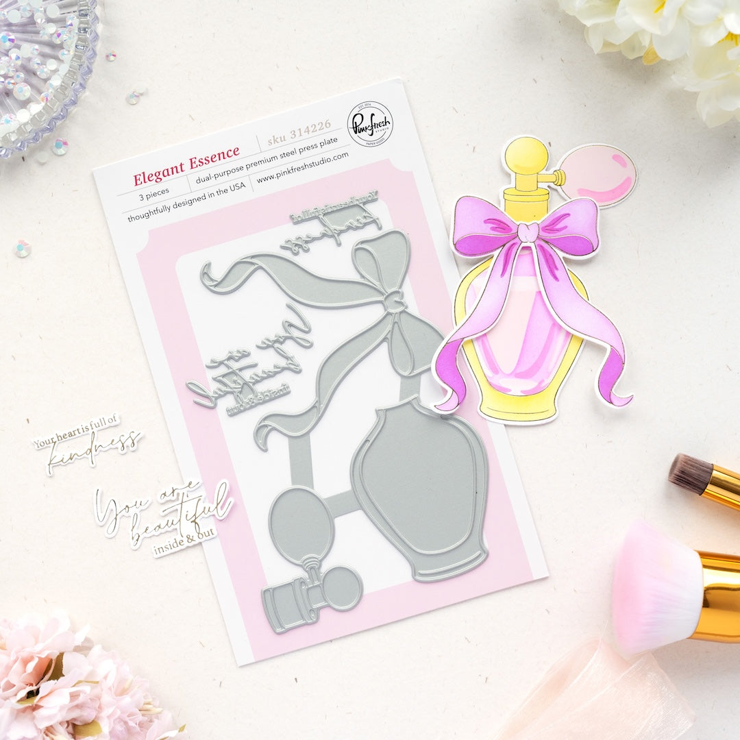Pinkfresh Studio - Elegant Essence Press Plates