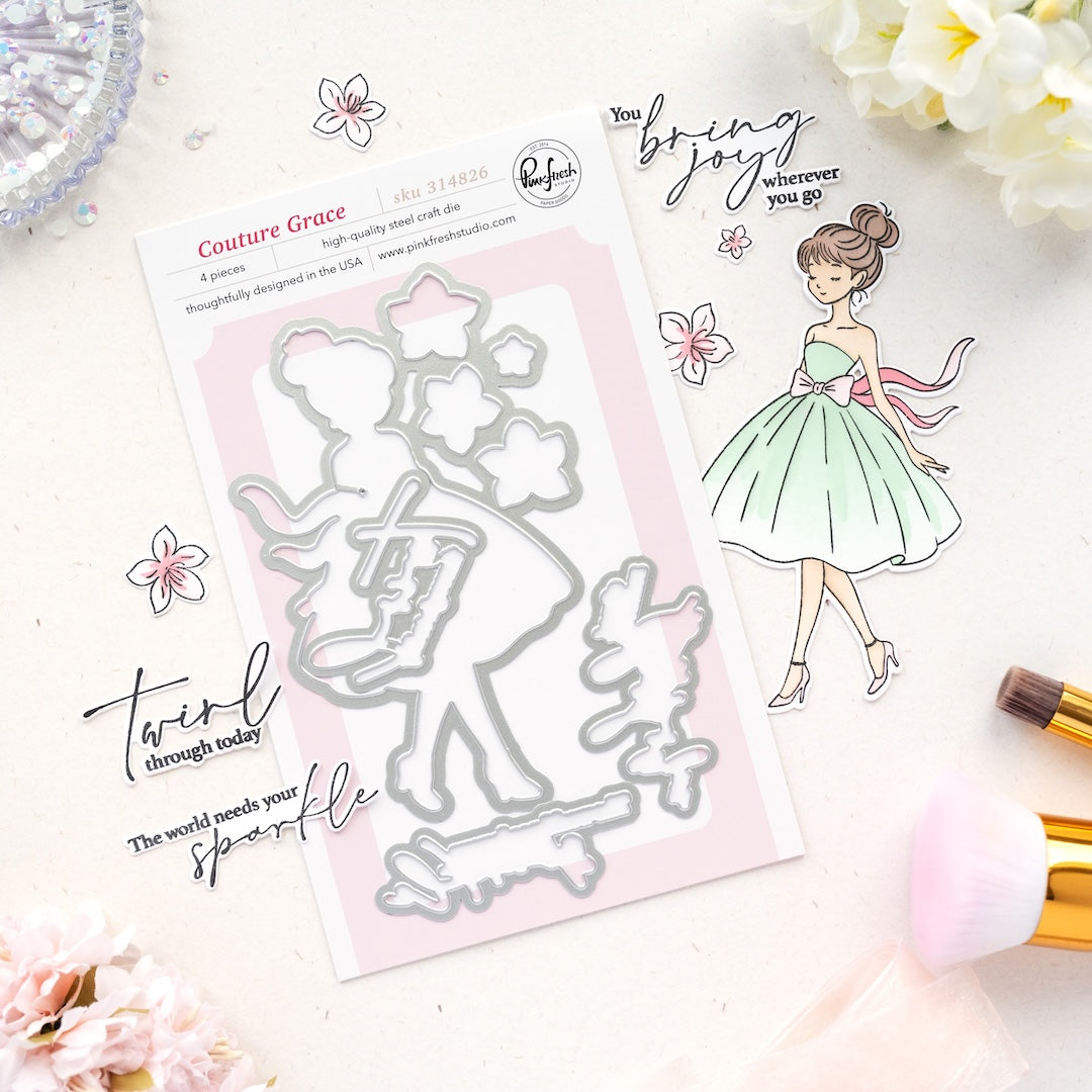 Pinkfresh Studio - Couture Grace Dies