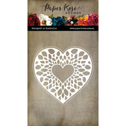 Paper Rose - Romeo Layered Heart Metal Cutting Die