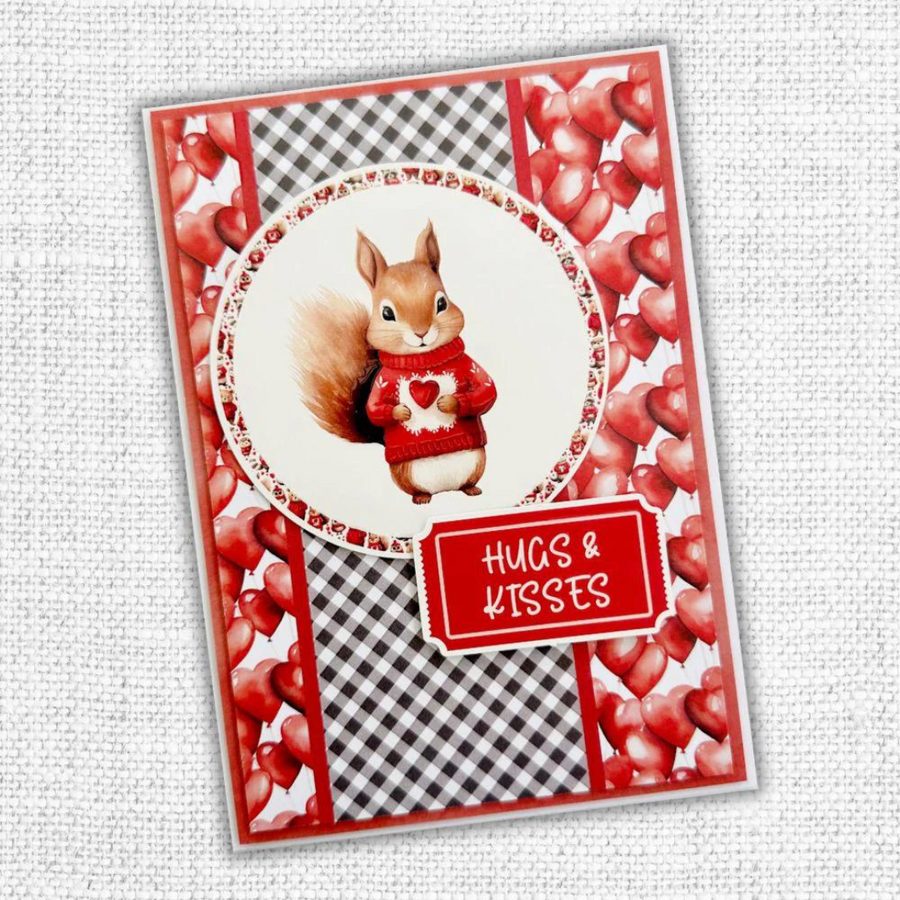 Paper Rose - Animal Love Quick Cards 1.0 6" x 8" Die Cuts & Sentiments