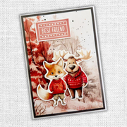 Paper Rose - Animal Love Quick Cards 1.0 6" x 8" Die Cuts & Sentiments