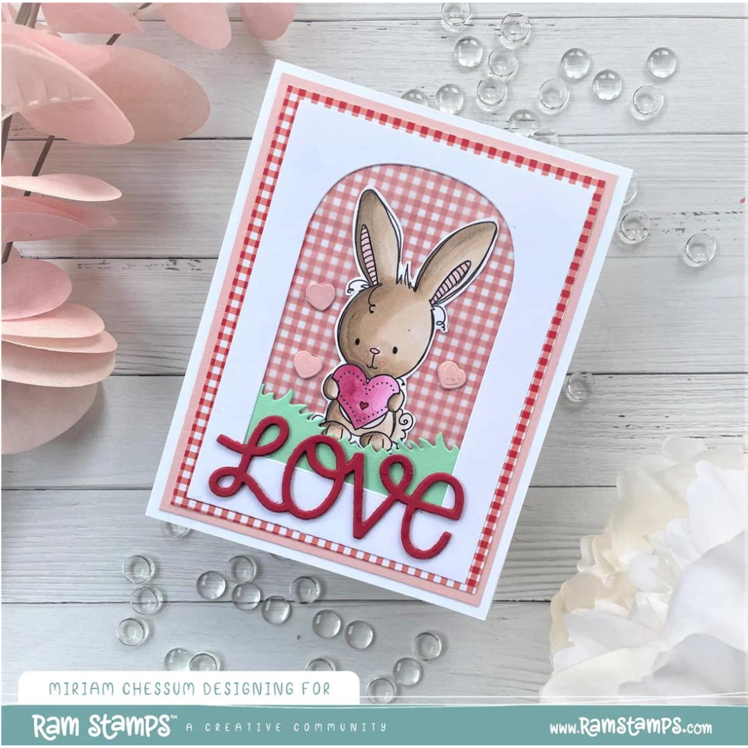 Paper Rose Studio - Bunny Love Clear Stamp