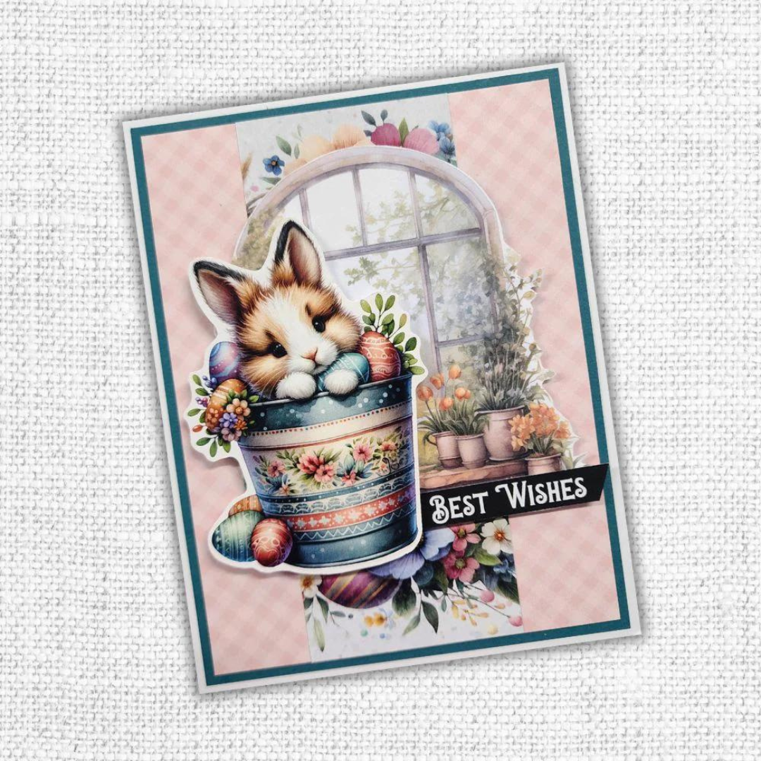 Paper Rose Studio - Easter Time Embossed Die Cuts