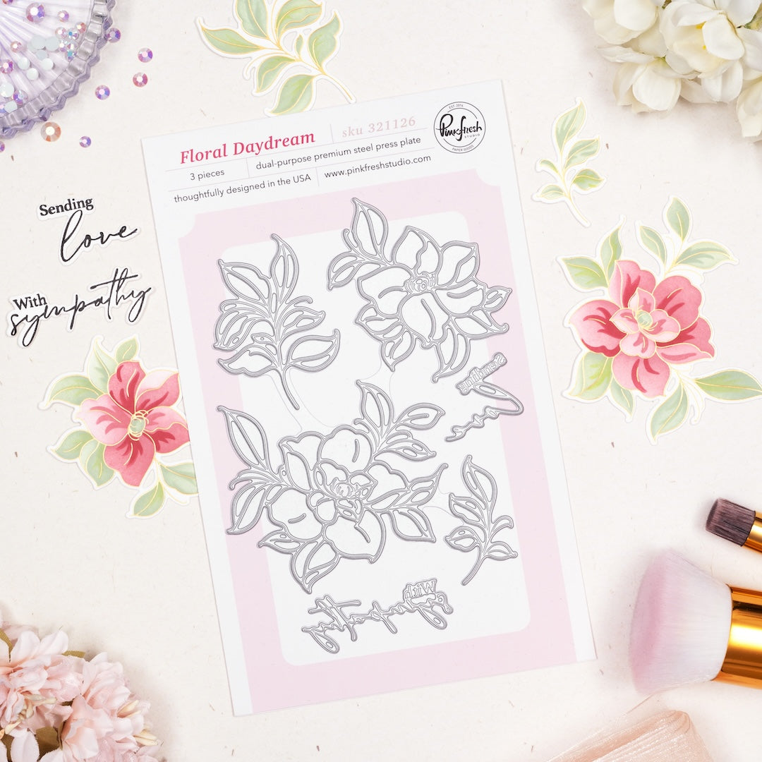 Pinkfresh Studio - Floral Daydream Press Plates