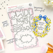 Pinkfresh Studio - Lemon Blossom Crest Dies