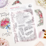 Pinkfresh Studio - Celebrate in Blooms Stamps