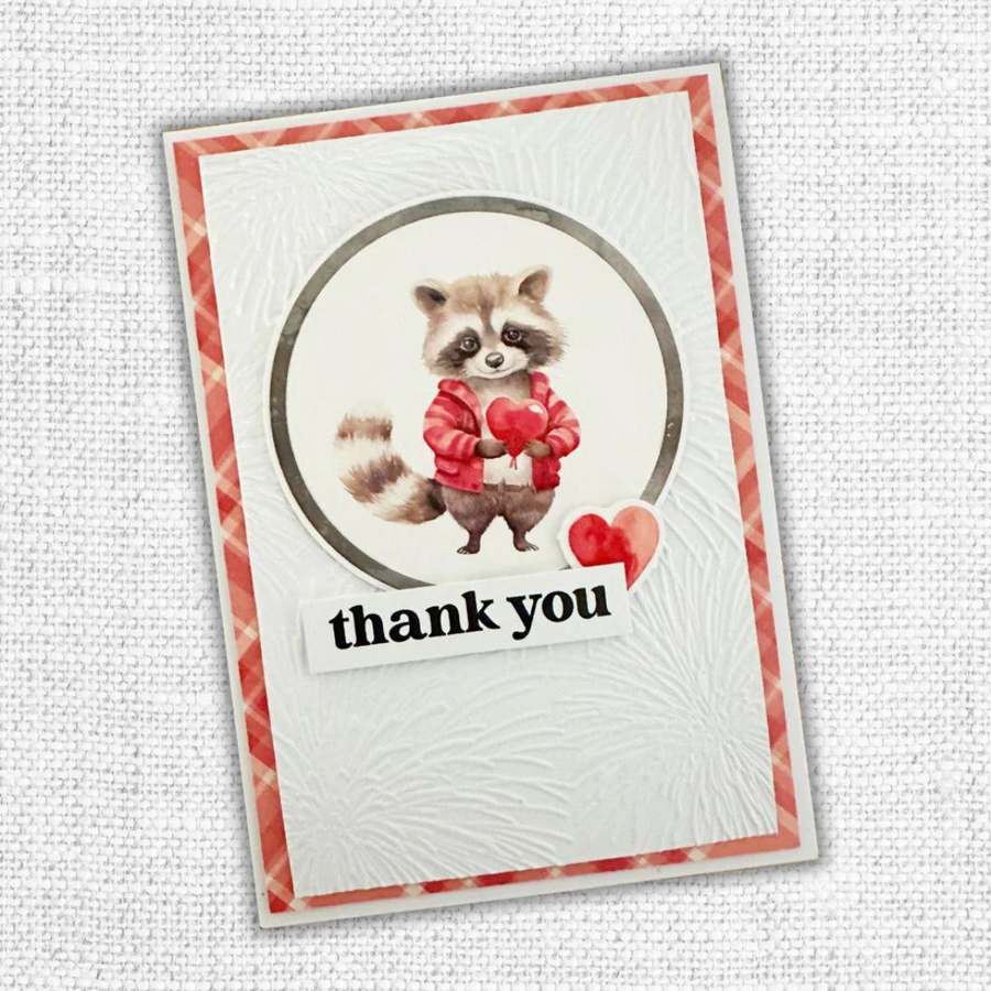 Paper Rose - Fireworks 3D Embossing Folder