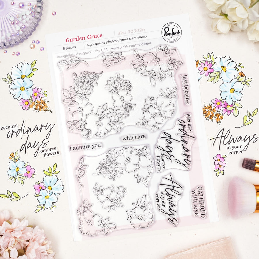 Pinkfresh Studio - Garden Grace Stamps