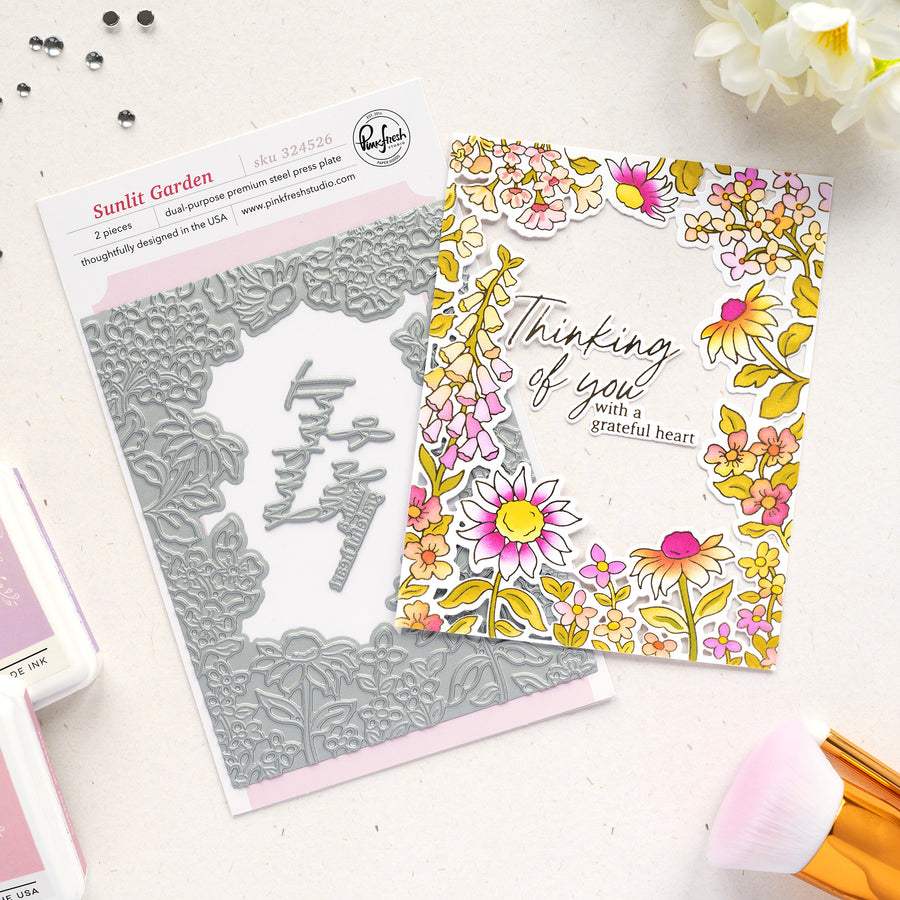Pinkfresh Studio - Sunlit Garden Press Plates