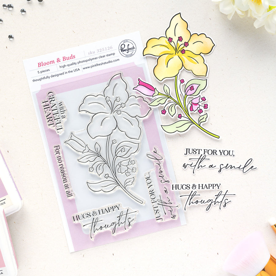 Pinkfresh Studio - Bloom & Buds Stamps