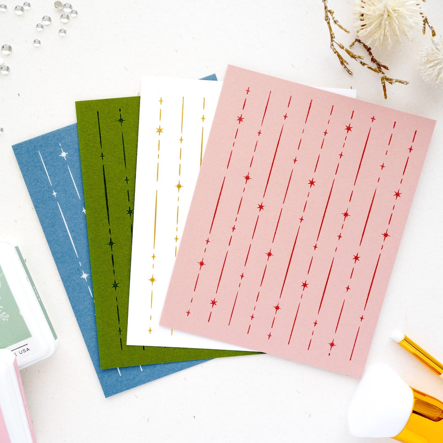 Pinkfresh Studio - Starlit Strands Press Plate