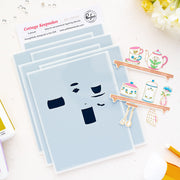 Pinkfresh Studio - Cottage Keepsakes Stencils