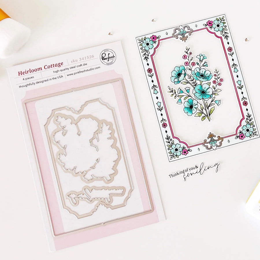 Pinkfresh Studio - Heirloom Cottage Dies