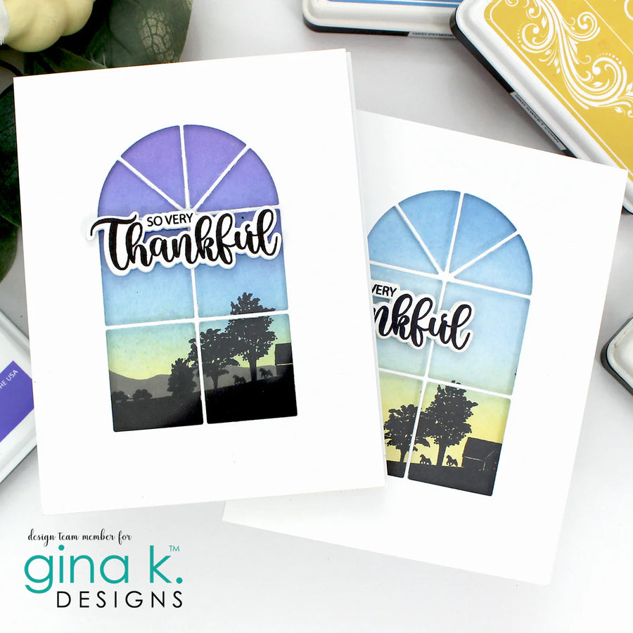 Gina K Designs - Harvest Silhouettes Stamps