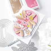 Pinkfresh Studio - Double Stitched Elongated Oval Dies