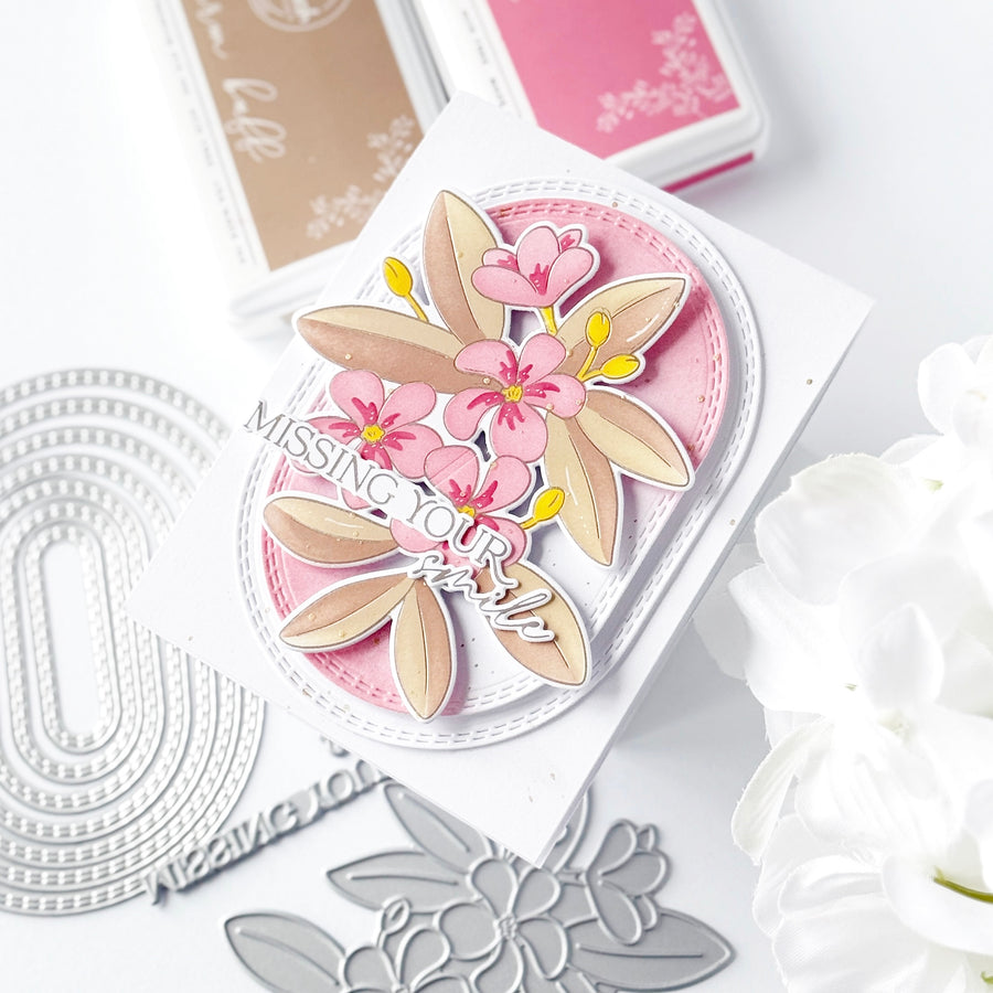Pinkfresh Studio - Double Stitched Elongated Oval Dies