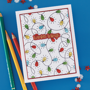 Spellbinders - BetterPress Society October 2025 (Twinkle Tidings Press Plate, Die Set & Stencil Bundle)