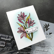 Concord & 9th (Kristina Werner) - Long Line Lilies Stencil Pack