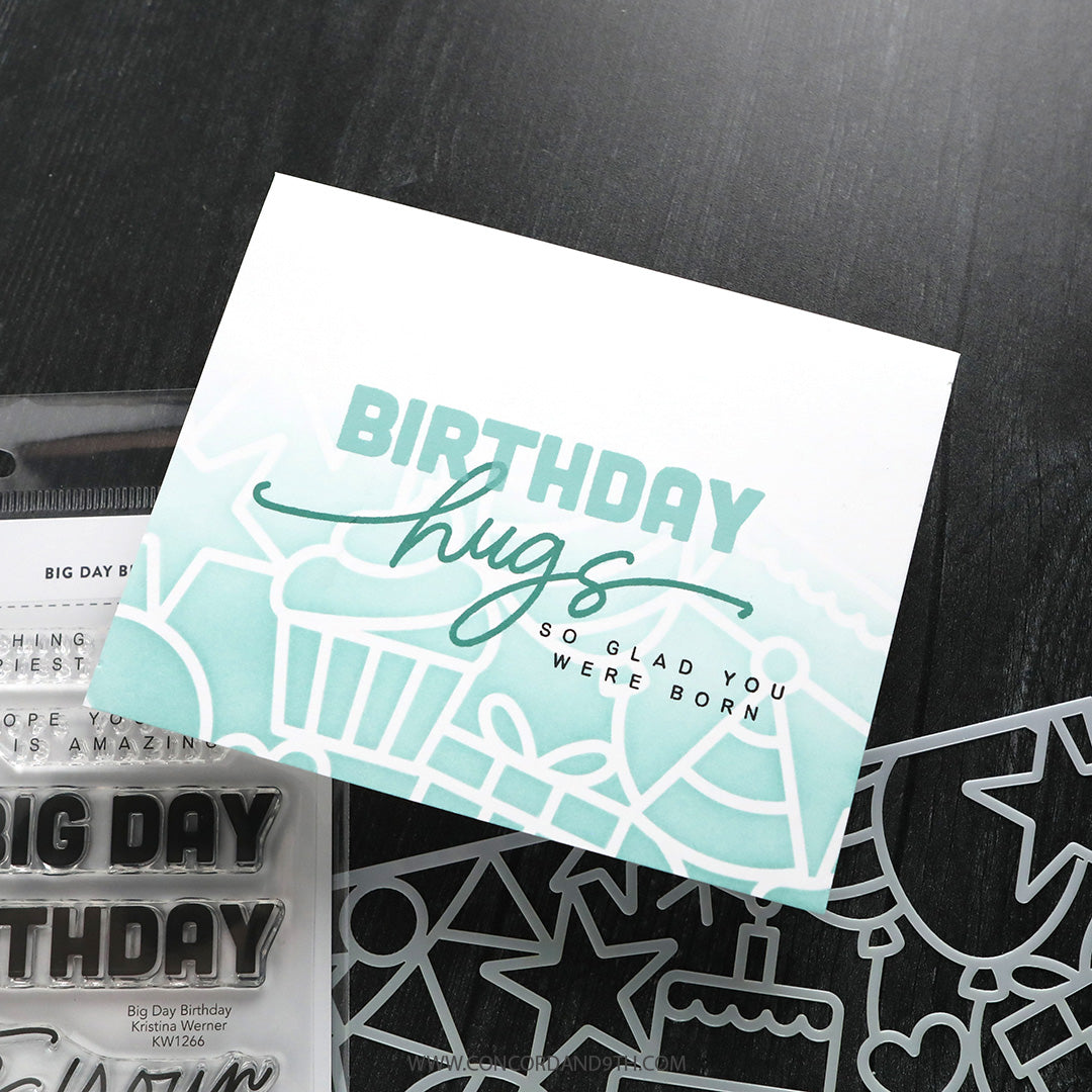 Concord & 9th (Kristina Werner) - Big Day Birthday Stamp Set