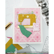 Waffle Flower - Quilted Squares Texture Die