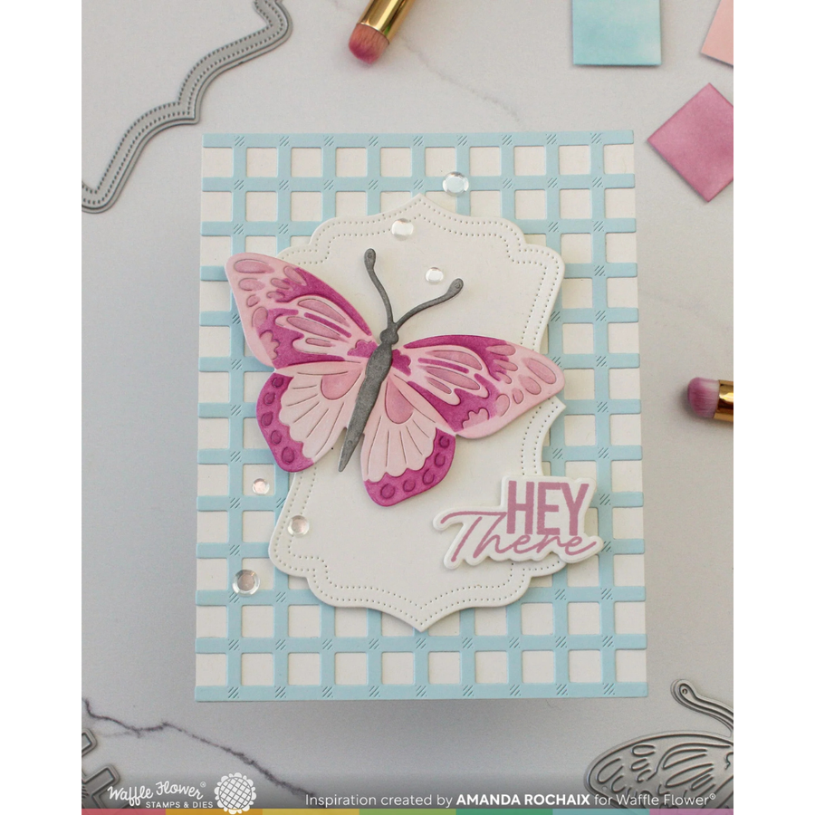 Waffle Flower - Gingham Die